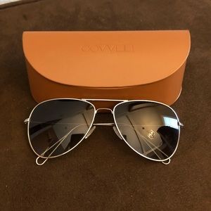 Oliver Peoples Aviator Sunglasses